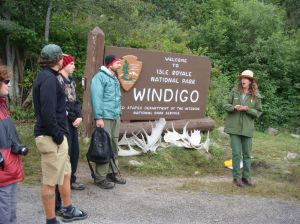 Orientation at the Windigo Visitor Center
