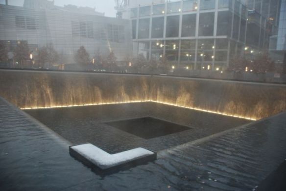 South Pool of the 9/11 Memorial.